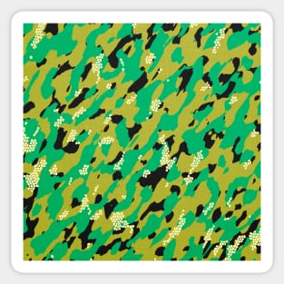 Camouflage - light colours Sticker